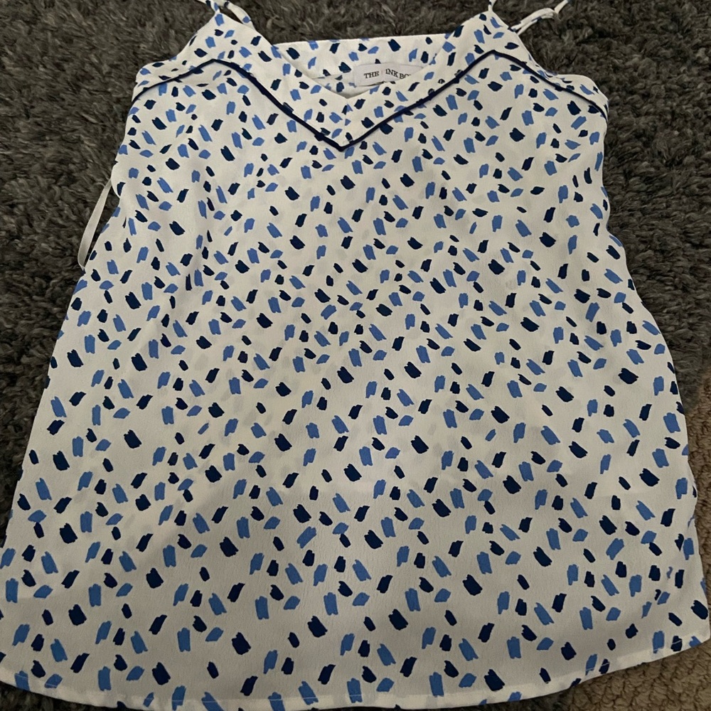 Blouse with thin straps from boutique